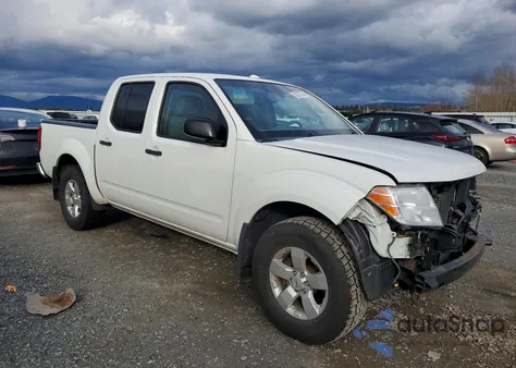 2013 Nissan Frontier S z USA, uszkodzony, nr VIN 1N6AD0EV4DN730464